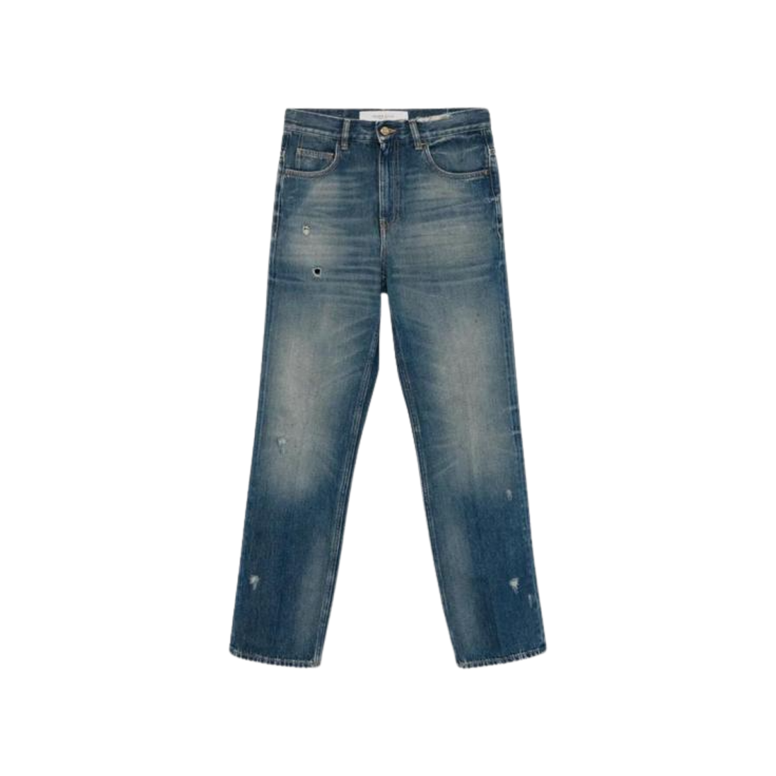 GWP02133-P001851-50100 (W) Golden Goose Vintage Denim Pants Blue
