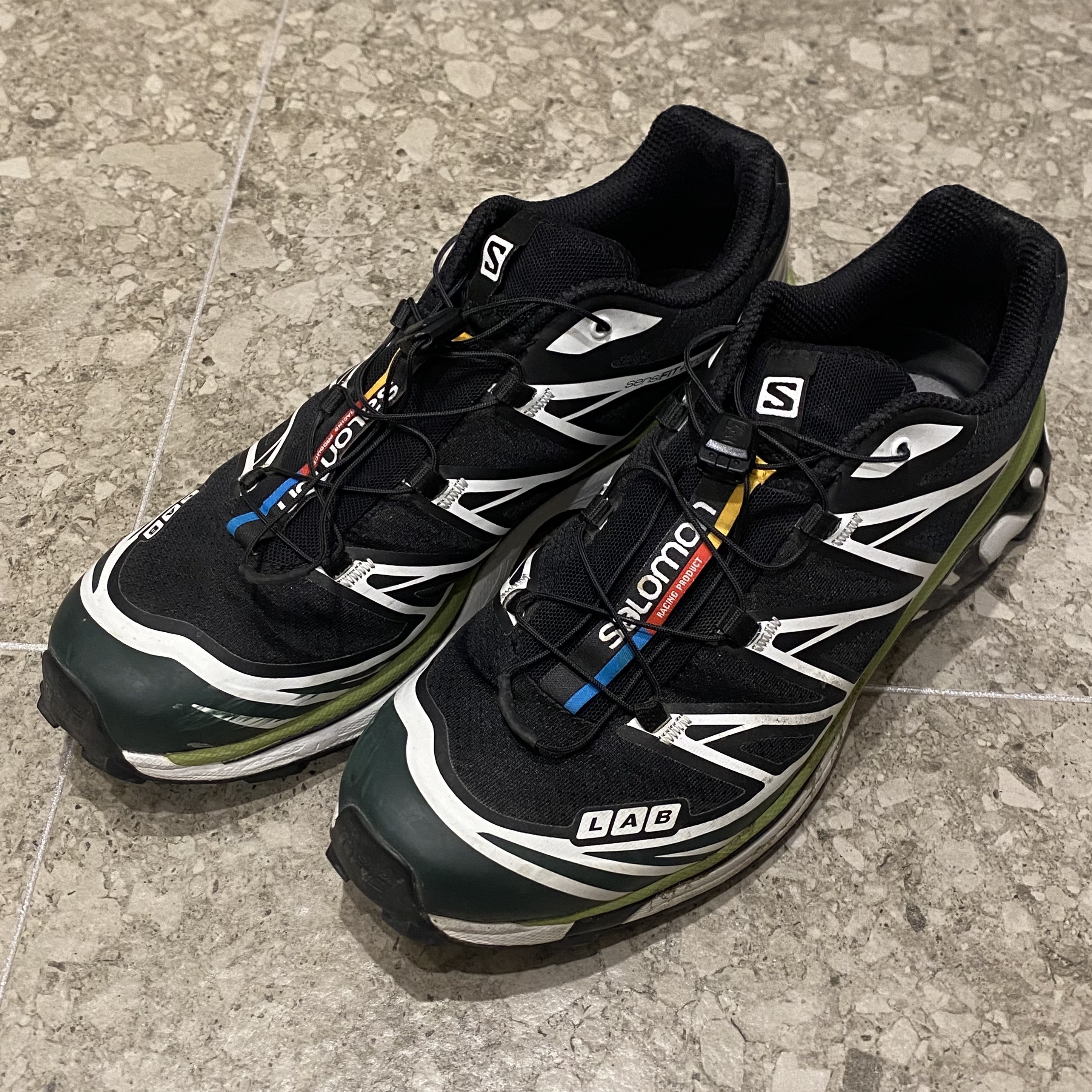 Salomon XT-6 Scarab Black 착용 스타일