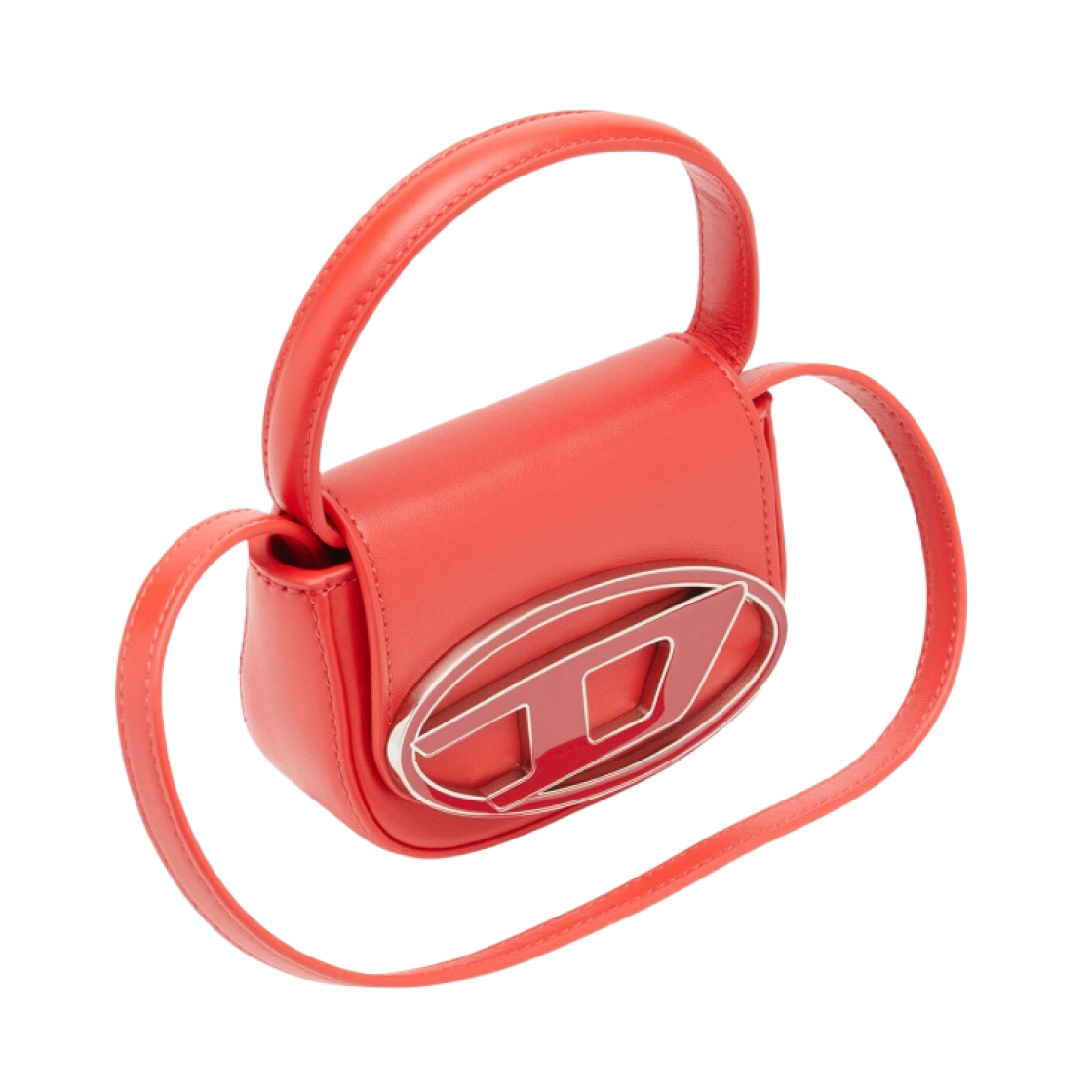 디젤 1DR 미니백 플라크 레드(Diesel 1DR Mini Bag Plaque Red) - 4