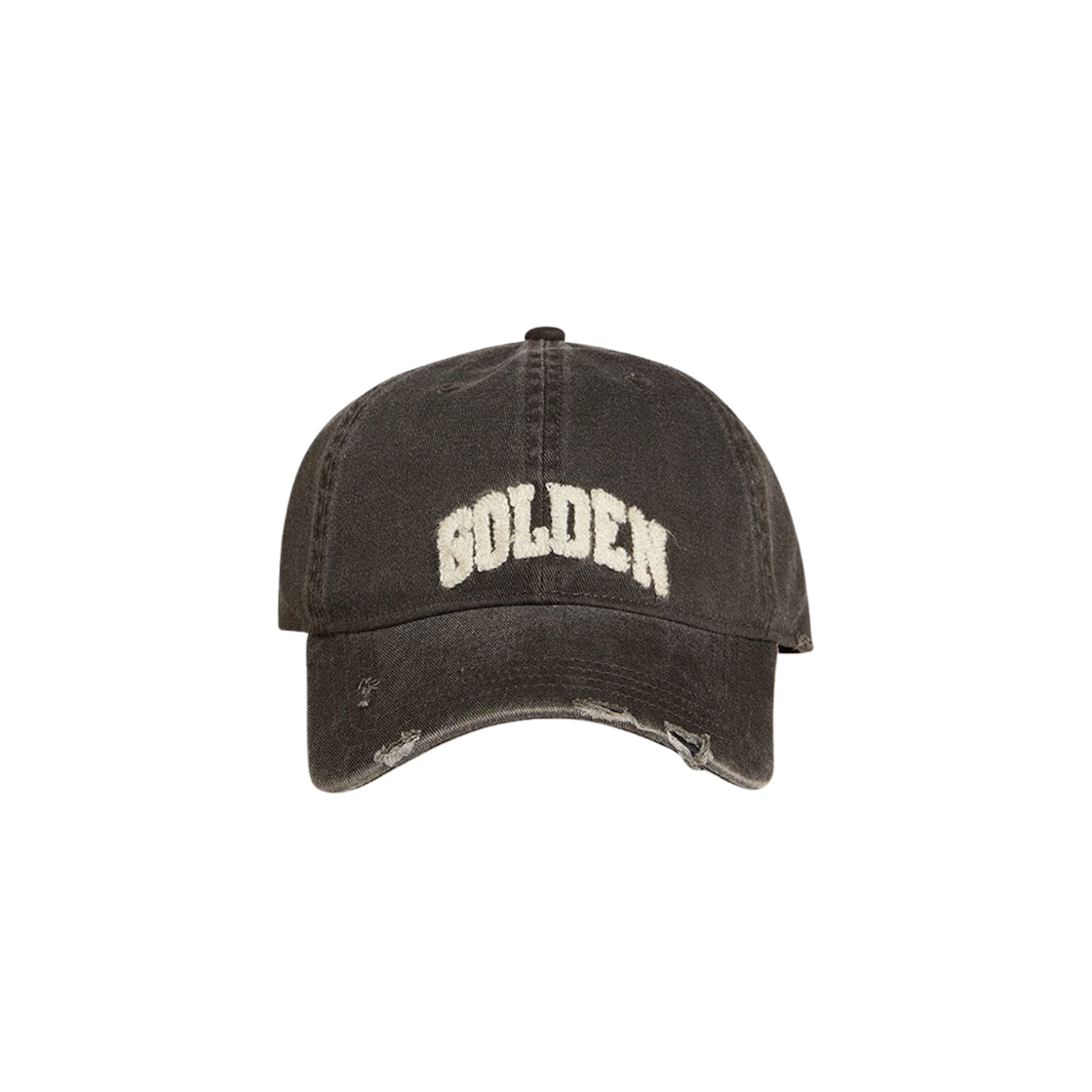 GUP01038-P002198-60100 Golden Goose Cotton Baseball Cap Grey