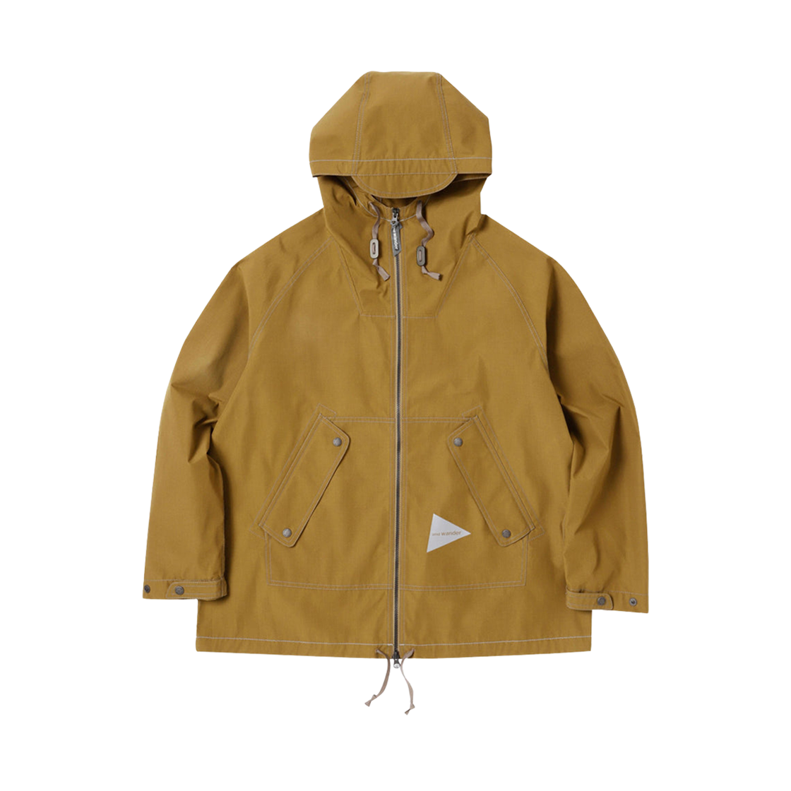 앤드 원더 터프 아라미드 후드 자켓 카멜(And Wander Tough Aramid Hoodie Jacket Camel)