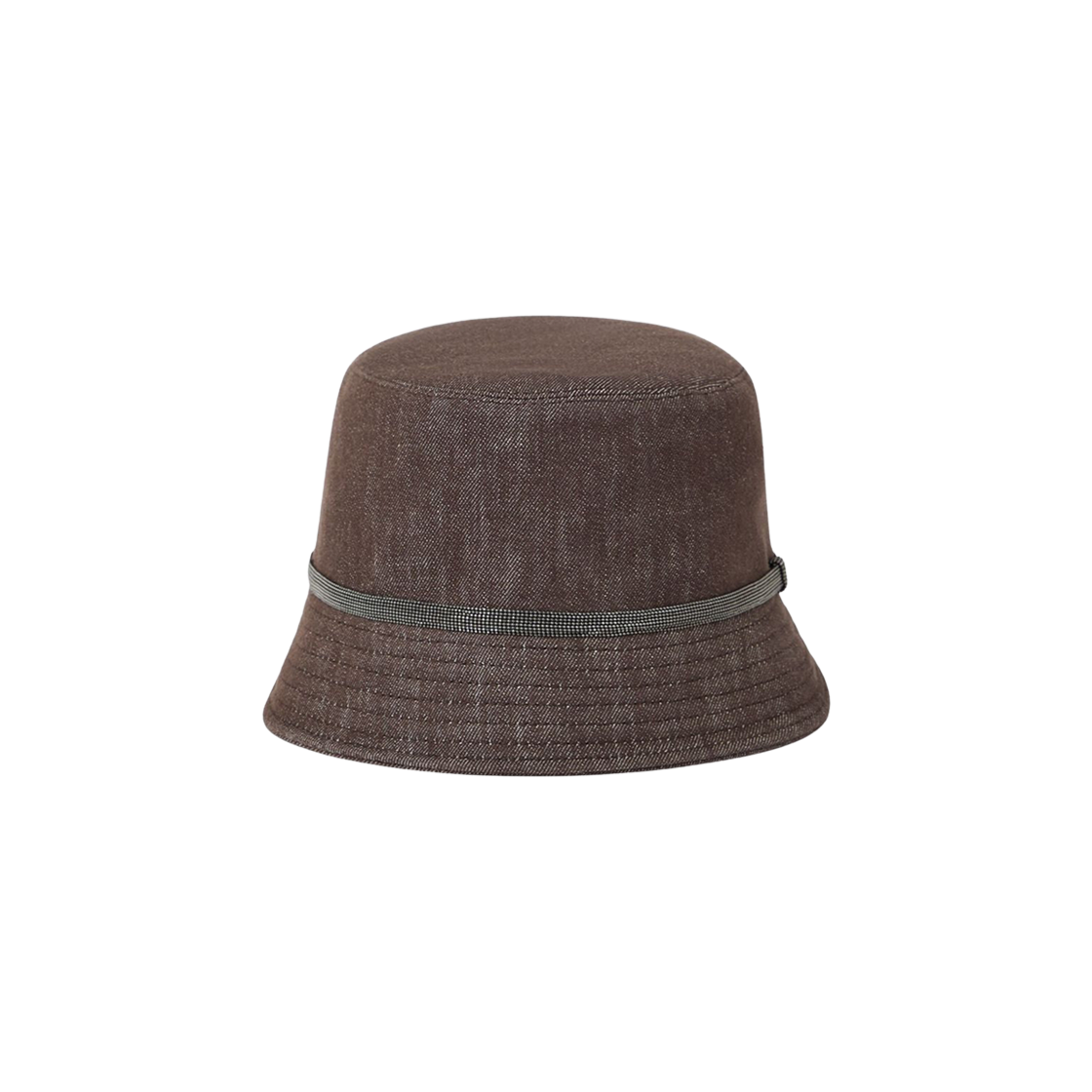 MCAP90064P-C003 Brunello Cucinelli Cotton Bucket Hat Brown