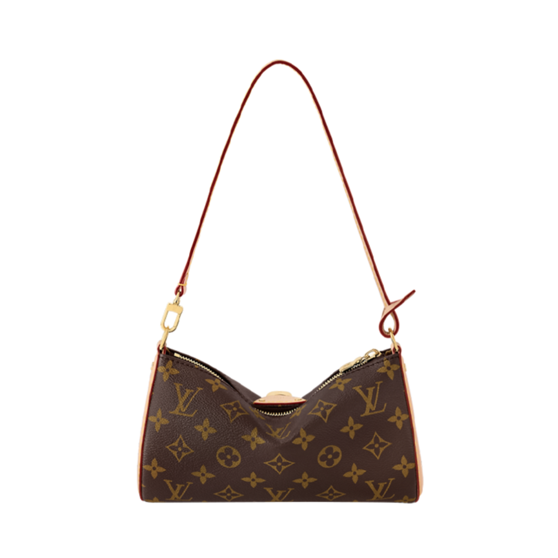 루이비통 포쉐트 티레트 숄더백 골드 브라운(Louis Vuitton Pochette Tirette Shoulder Bag Gold Brown) - 2