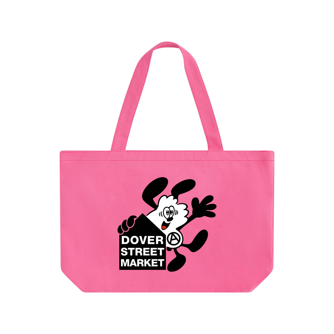 베르디 x 도버 스트리트 마켓 빅 토트백 핑크(Verdy x DSM Vick Tote Bag Pink)