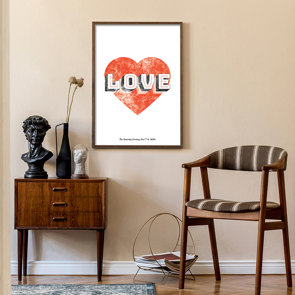 더 새터데이 이브닝 포스트 프레임 포스터_러브_A2(The Saturday Evening Post Framed Poster_Love_A2) - 3