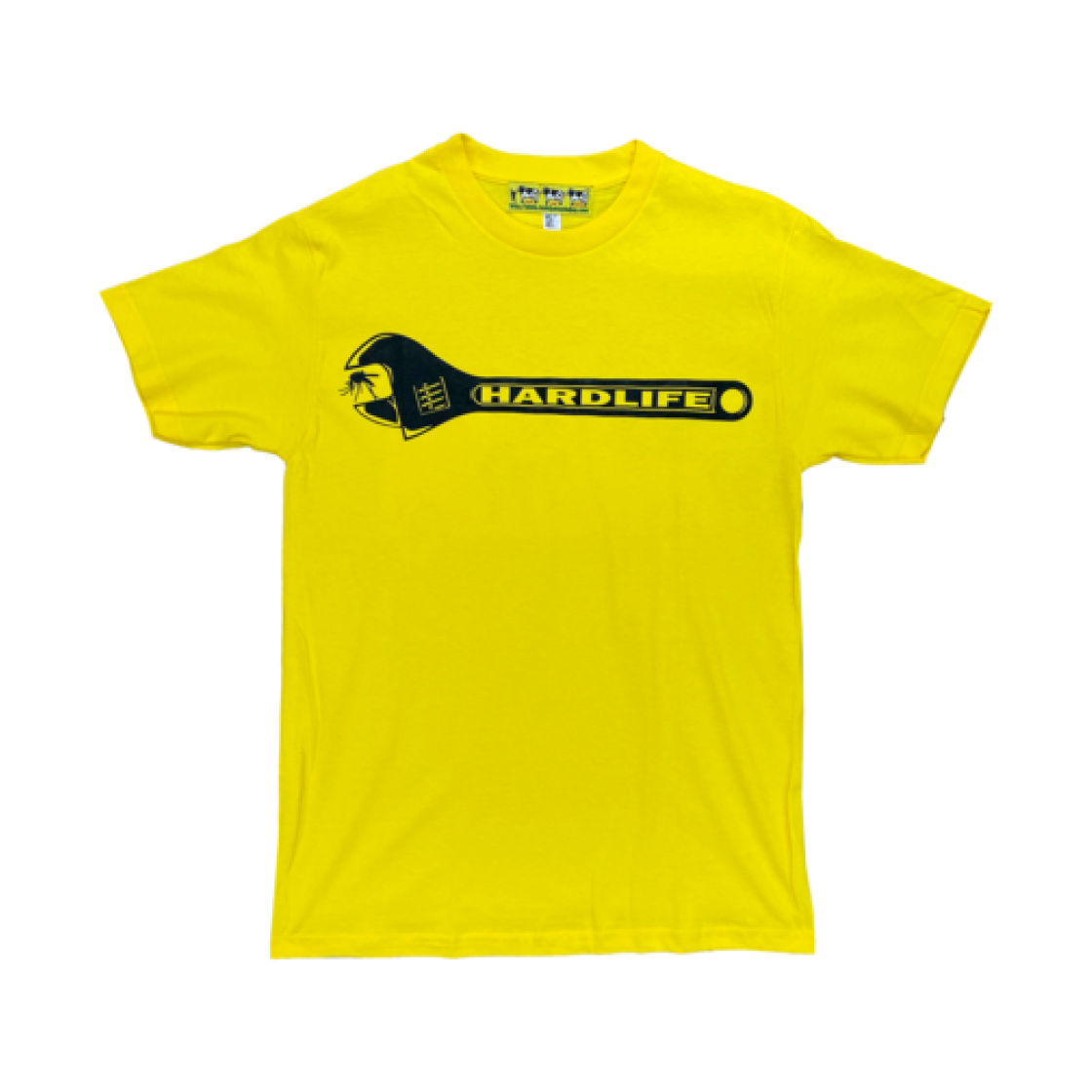 퍽댓너드샵 하드라이프 티셔츠 옐로우(Fuckthatnerdshop Hardlife T-Shirt Yellow)