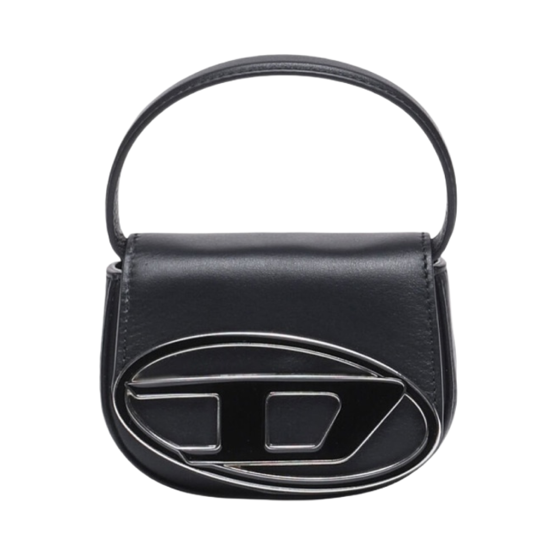 X08709PR818-T8013 Diesel 1DR Mini Bag Plaque Black