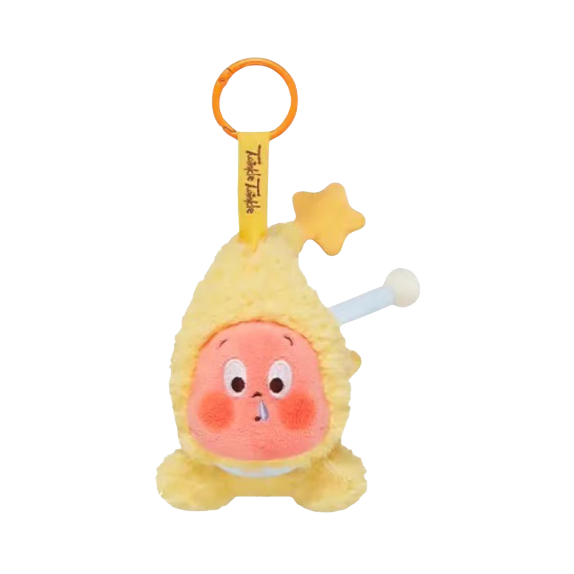 팝마트 우리는 반짝 반짝 작은별 시리즈 인형 키링 날으는 작은 별 (개봉 박스)(Pop Mart We Are Twinkle Twinkle Little Stars Series Plush Keyring Little Superman (Opened Case))