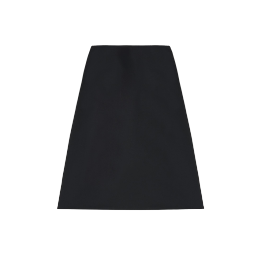 832556QEAGH1000 (W) Alexander McQueen Kickback Midi Skirt Black