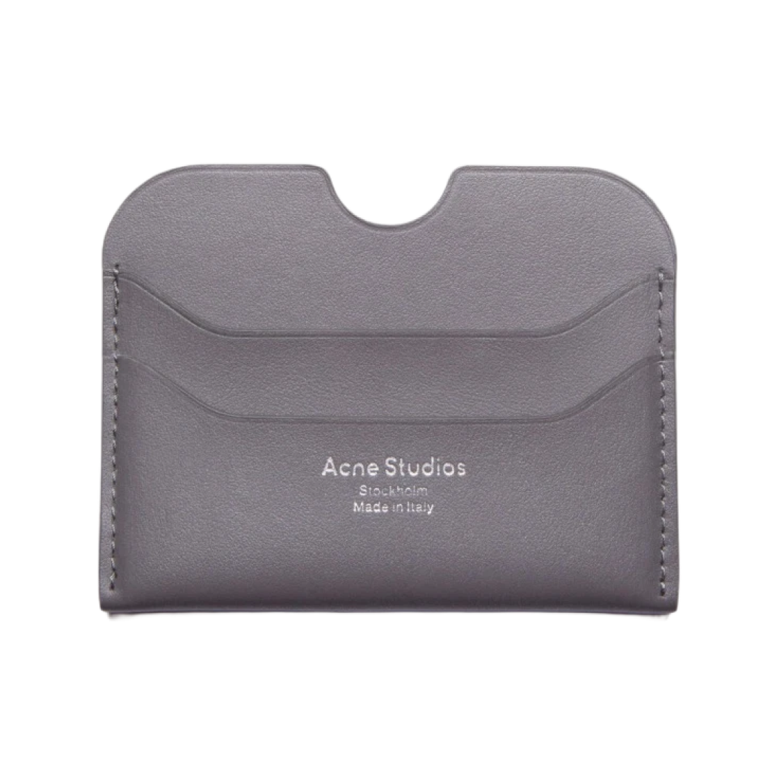 CG0193-AA3 Acne Studios Elmas Large Card Holder Dark Grey