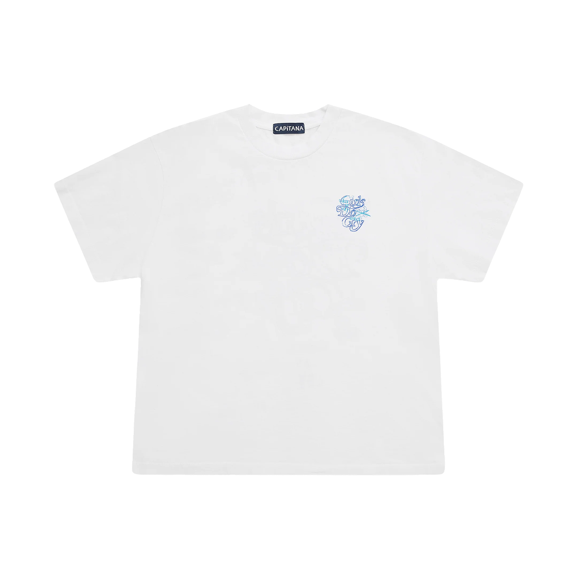 베르디 x 카피타나 걸스 돈 크라이 티셔츠 화이트(Verdy x Capitana Girls Don't Cry T-Shirt White) - 2