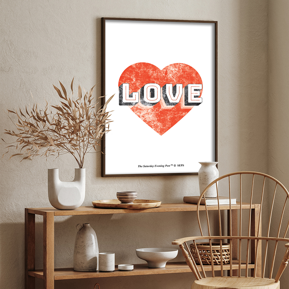 더 새터데이 이브닝 포스트 프레임 포스터_러브_A2(The Saturday Evening Post Framed Poster_Love_A2) - 4