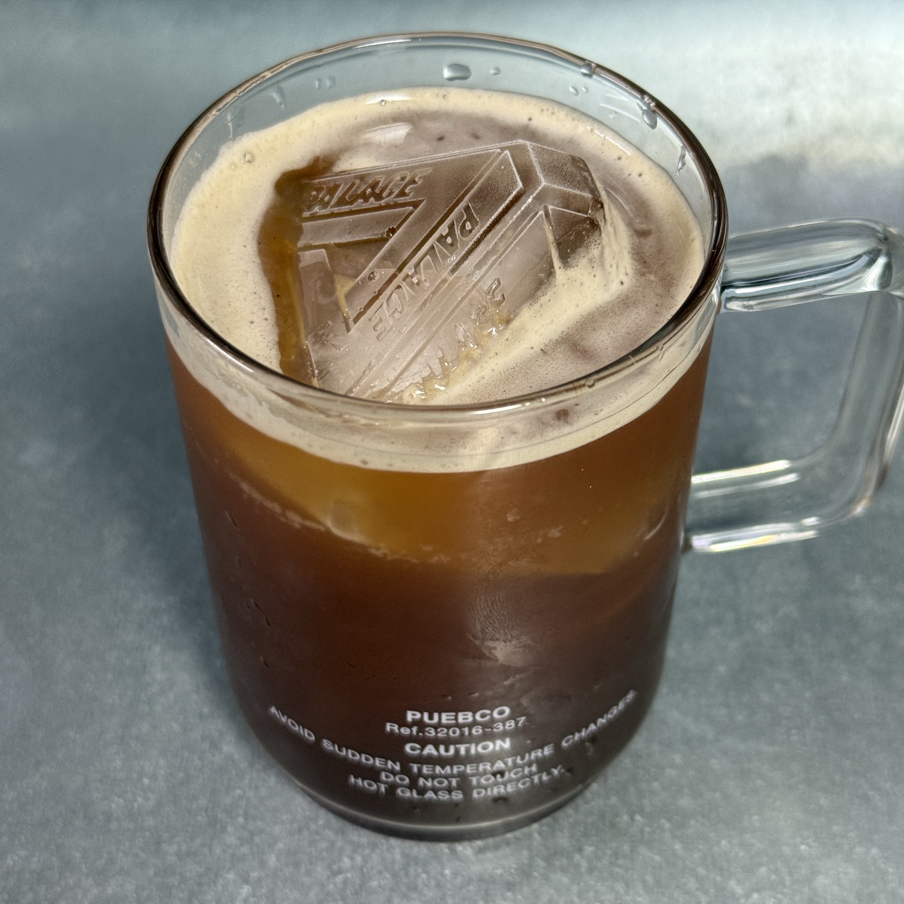 Palace Tri Ferg Ice Cube Tray Purple - 25FW, Palace Duralex Picardie Tumblers Marine (Set of 4) - 24SS 착용 스타일 - 1