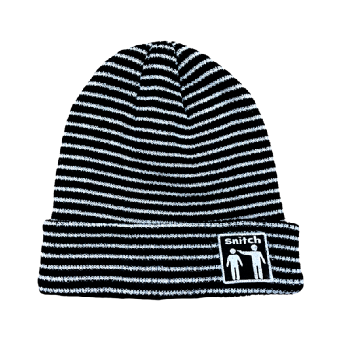 퍽댓너드샵 스니치 비니 화이트 블랙(Fuckthatnerdshop Snitch Beanie White Black)