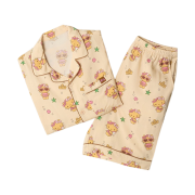 Spao x Sanrio Characters Tanning Kitty Pajama Set Beige