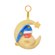 Pop Mart We Are Twinkle Twinkle Little Stars Series Plush Keyring Goodnight Twinkle Twinkle (Opened Case)