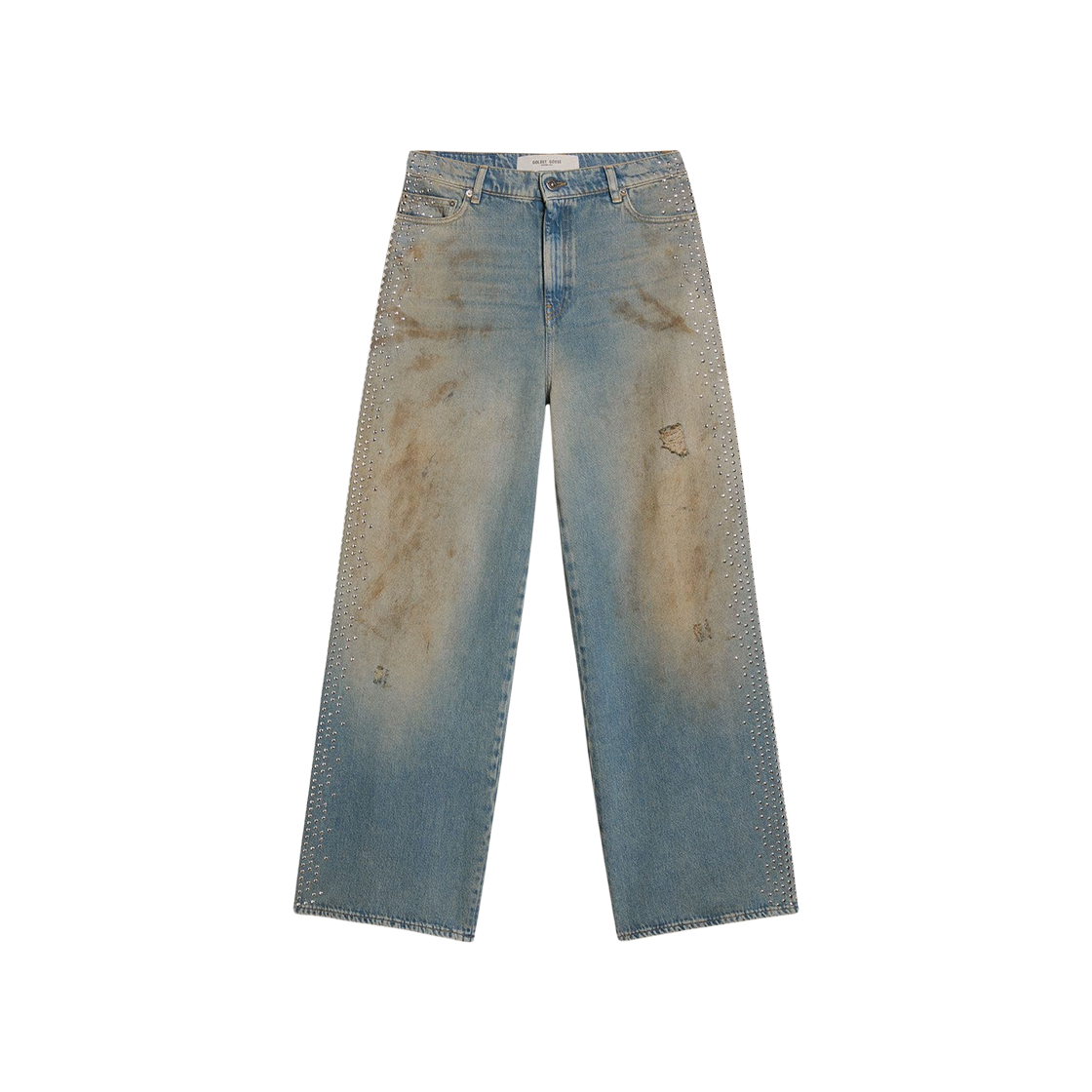(W) 골든구스 리브드 보이브렌드 진 블루((W) Golden Goose Lived Boyfriend Jeans Blue)
