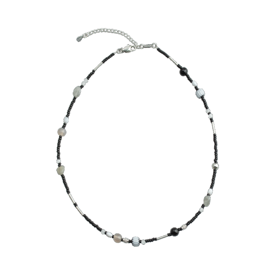 리오므 블랑누아 베네치아 목걸이 2mm(Riomeu Blanc Noir Venezia Necklace 2mm)
