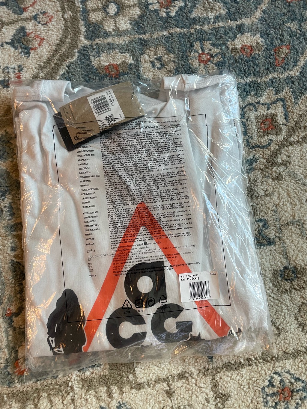 Nike ACG Dri-Fit Dog Sled T-Shirt Summit White - Asia 착용 스타일 - 1