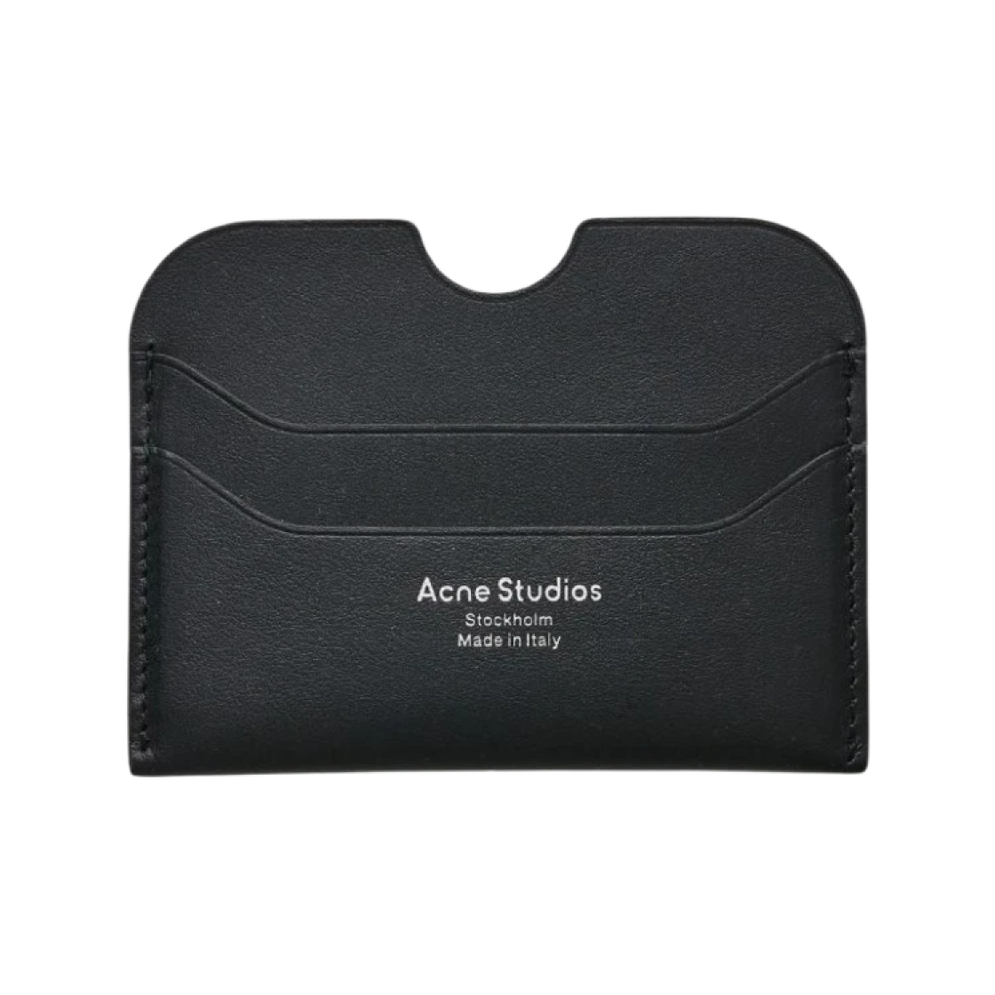 CG0193-900 Acne Studios Elmas Large Card Holder Black