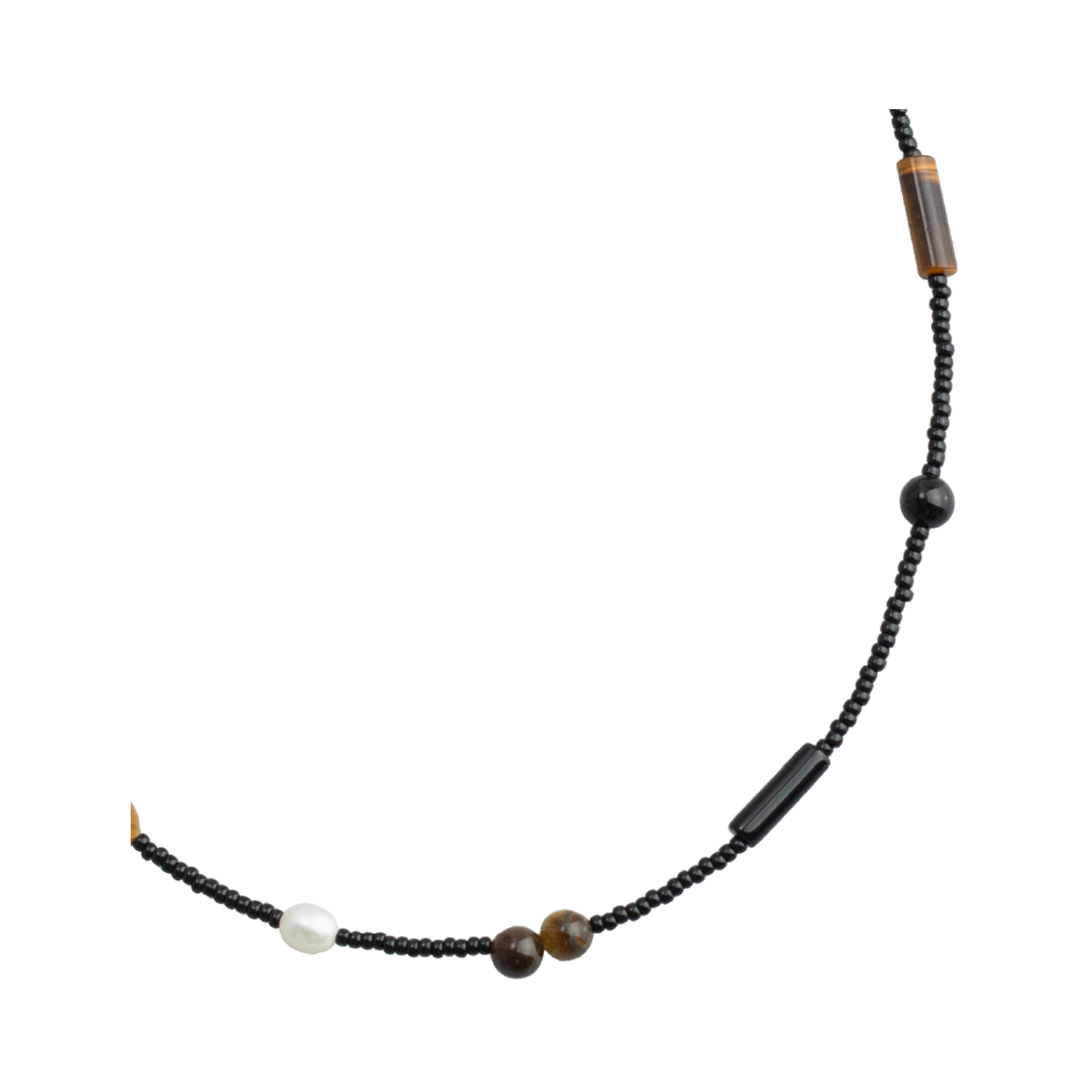 리오므 비정형 진주 포인트 목걸이(Riomeu Unbalance Pearl Point Necklace) - 2