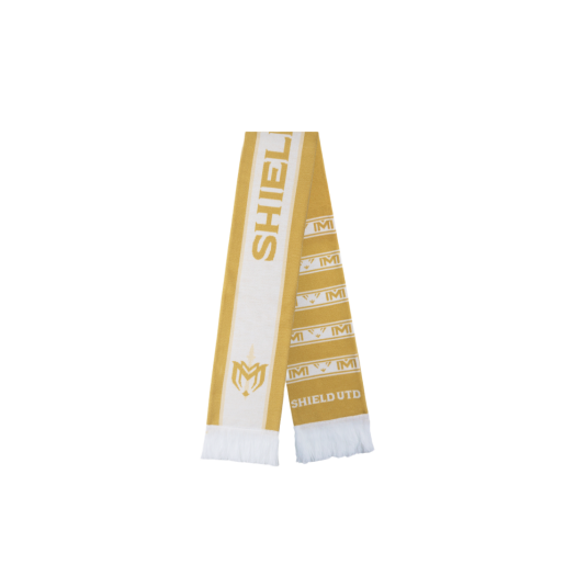 ICM25MD17 SHIELD UTD Knit Muffler White