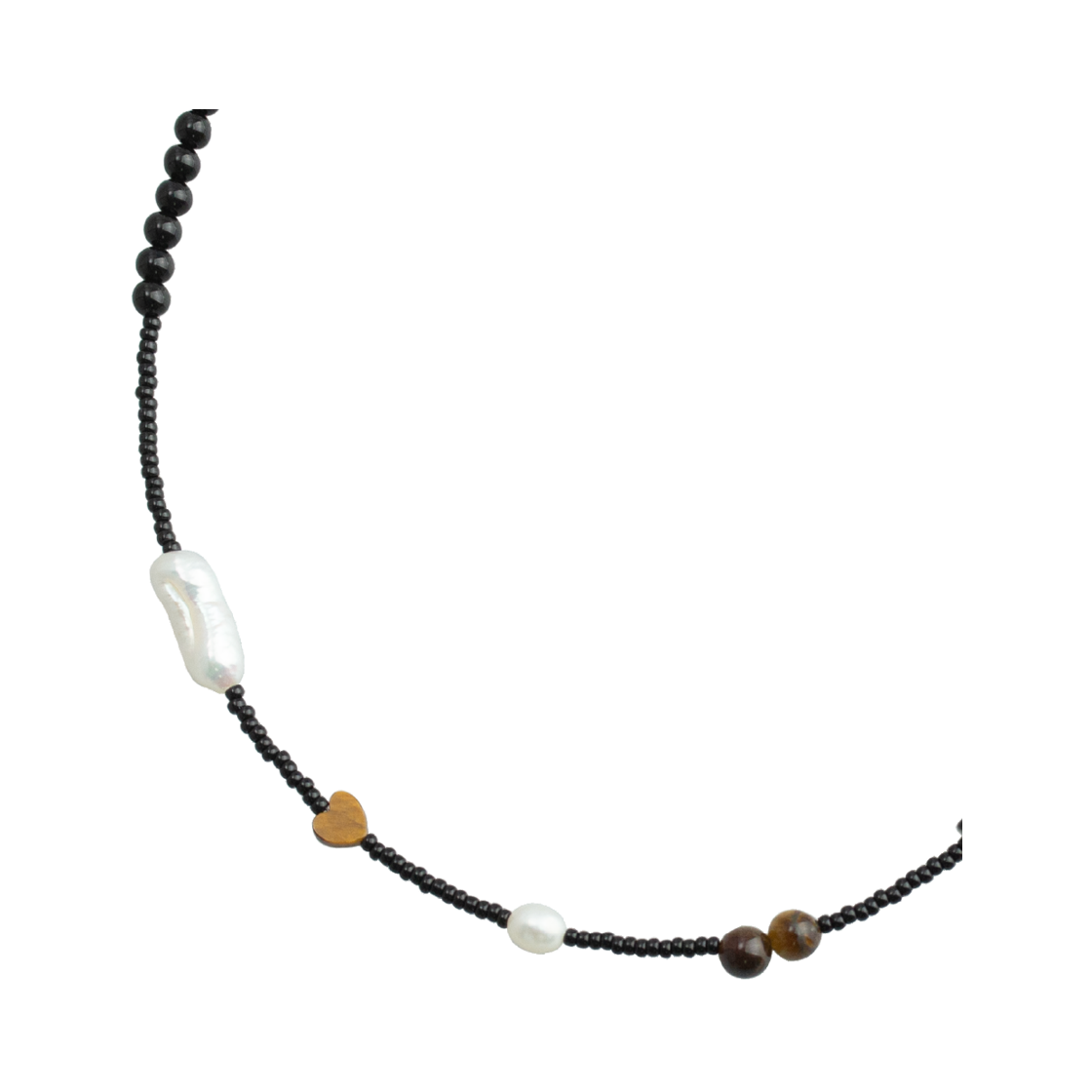 리오므 비정형 진주 포인트 목걸이(Riomeu Unbalance Pearl Point Necklace) - 3