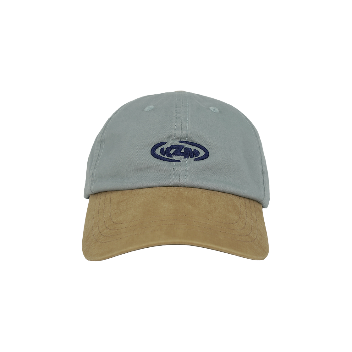 케이지엠 라운드 투톤 캡 블(KZM Round Two Tone Cap Blue)