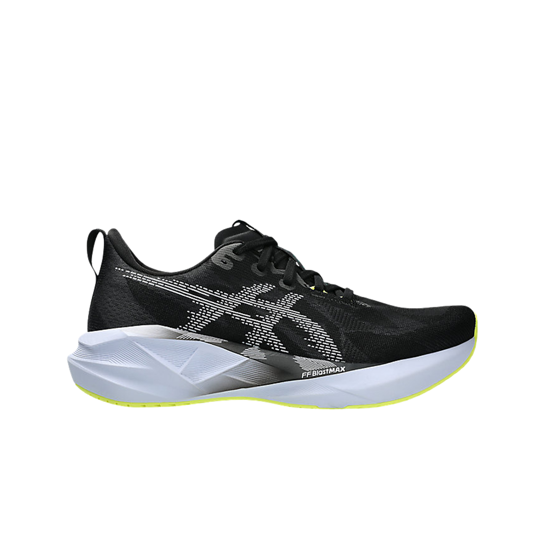 아식스 노바블라스트 5 블랙 블루 페이드 - D 스탠다드(Asics Novablast 5 Black Blue Fade - D Standard)