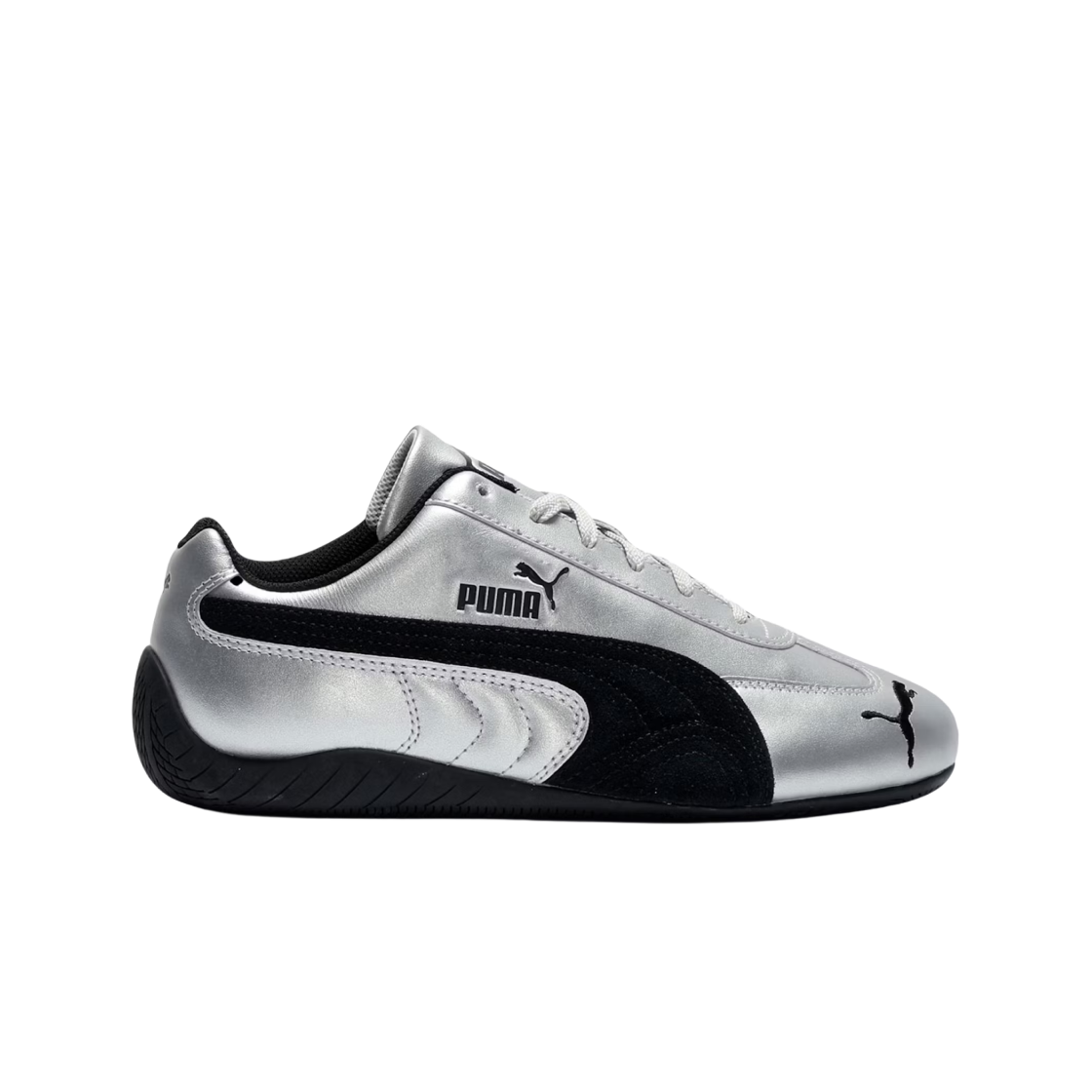 (W) 푸마 스피드캣 메탈릭 실버 블랙((W) Puma Speedcat Metallic Silver Black) - 1