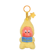 Pop Mart We Are Twinkle Twinkle Little Stars Series Plush Keyring Little Star (Opened Case)