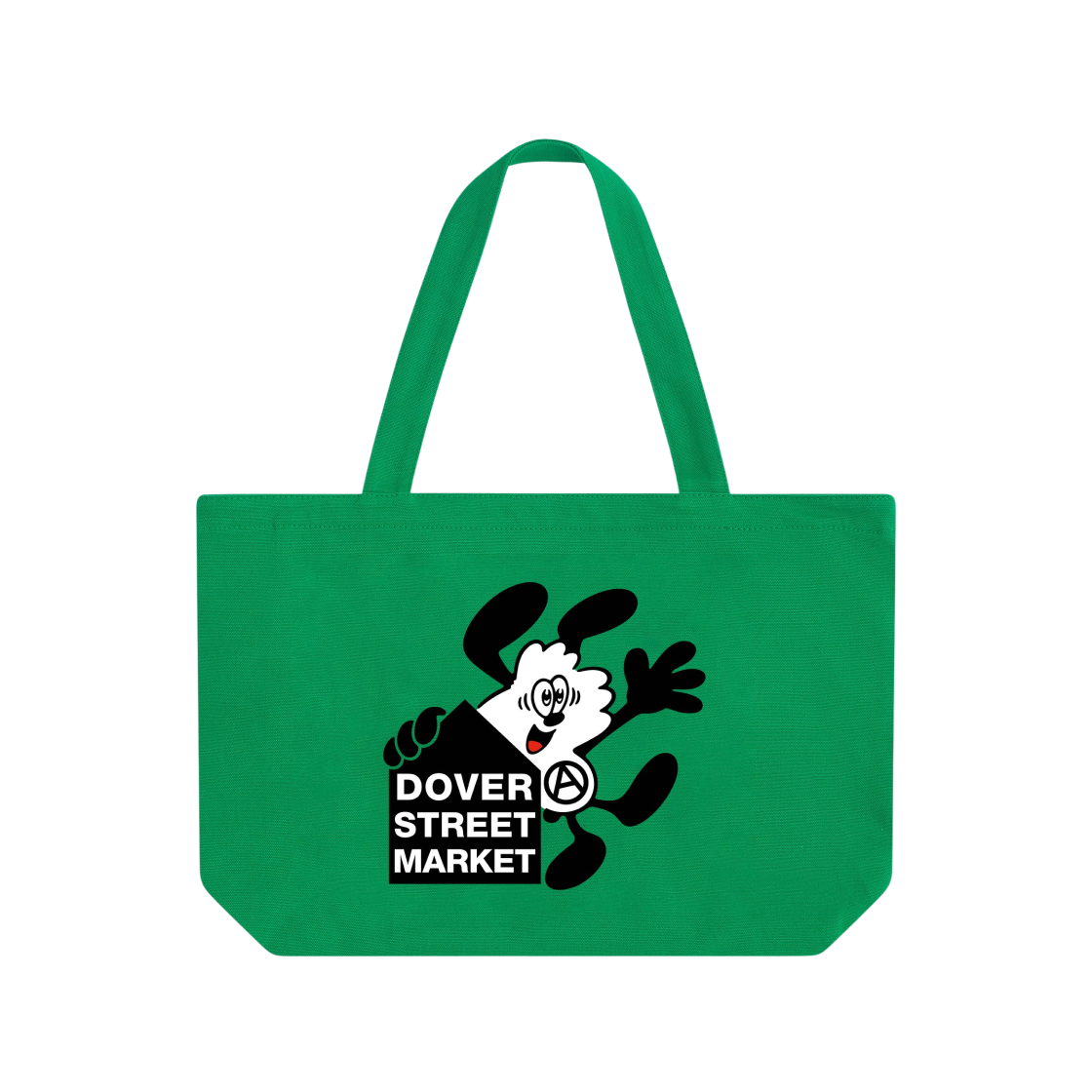 베르디 x 도버 스트리트 마켓 빅 토트백 그린(Verdy x DSM Vick Tote Bag Green)