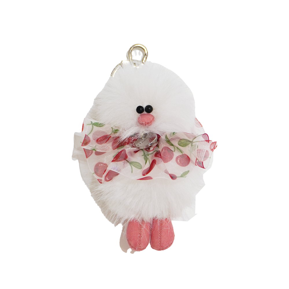 코지모지 키링 악세사리 '체리 케이프 & 스커트'(Cosymosy Keyring Acc 'Cherry Cape & Skirt')