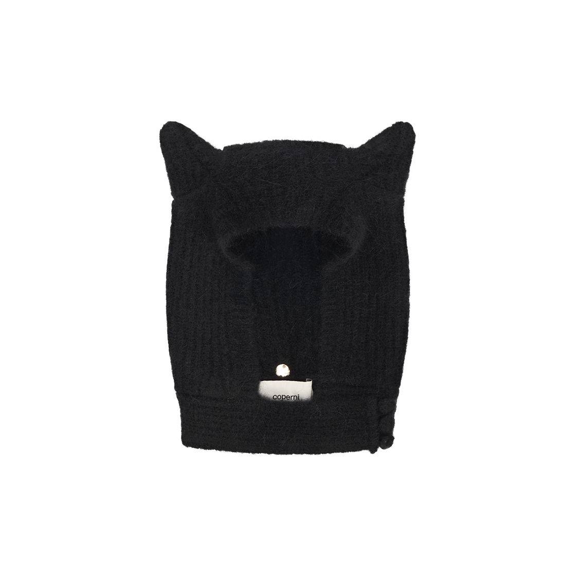코페르니 우먼 니트 혼 비니 블랙 - 25FW(Coperni Women Knitted Horn Beanie Black - 25FW)