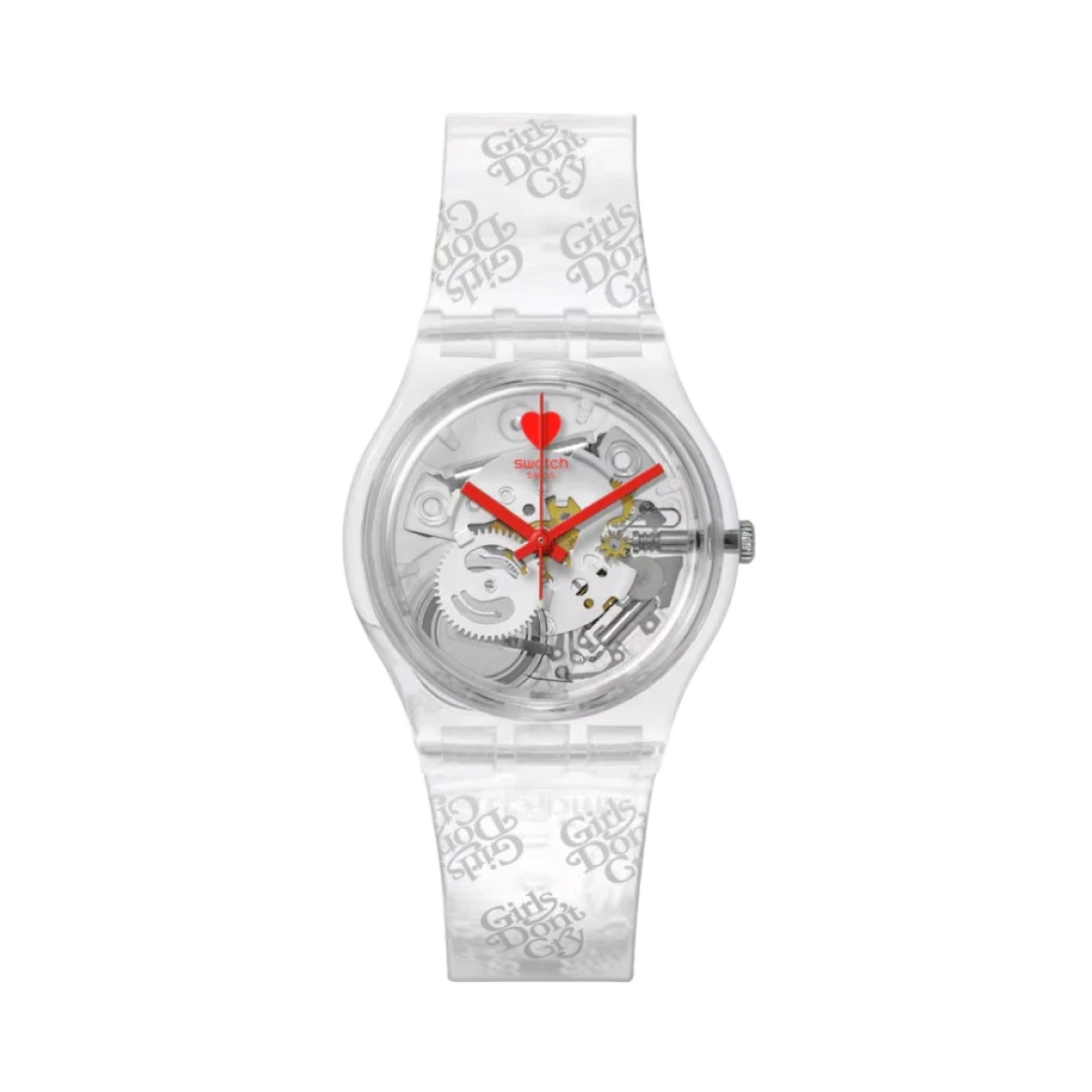 스와치 x 베르디 걸스 돈 크라이 바이 베르디 클리어(Swatch x Verdy Girls Dont Cry By Verdy Clear)