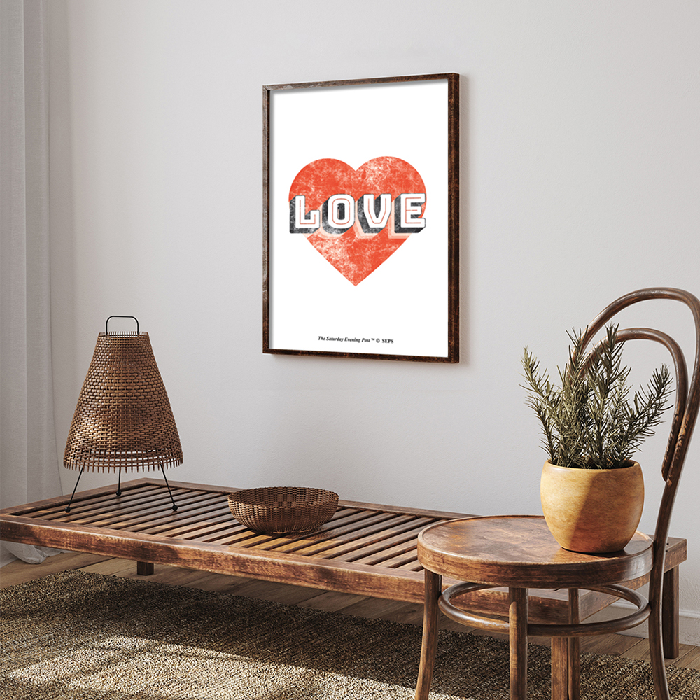 더 새터데이 이브닝 포스트 프레임 포스터_러브_A2(The Saturday Evening Post Framed Poster_Love_A2) - 5