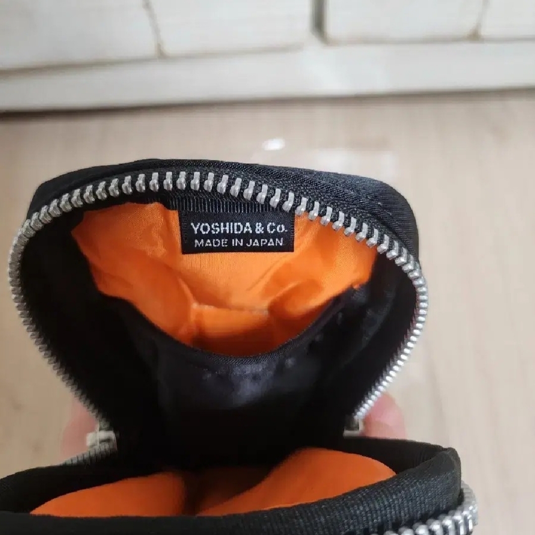 Porter Tanker Pouch Black, Porter All New Tanker Sling Bag Zip L Black 착용 스타일 - 4
