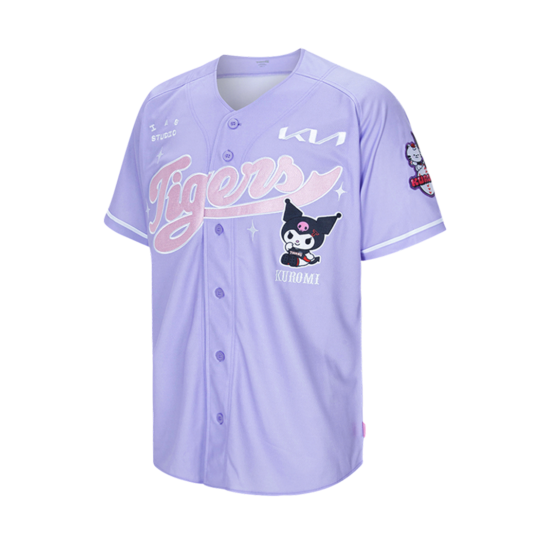 기아 타이거즈 x 쿠로미 25 레플리카 유니폼 라이트 퍼플 (논 마킹 버전)(Kia Tigers x Kuromi 25 Replica Uniform Light Purple (Non Marking Ver.))