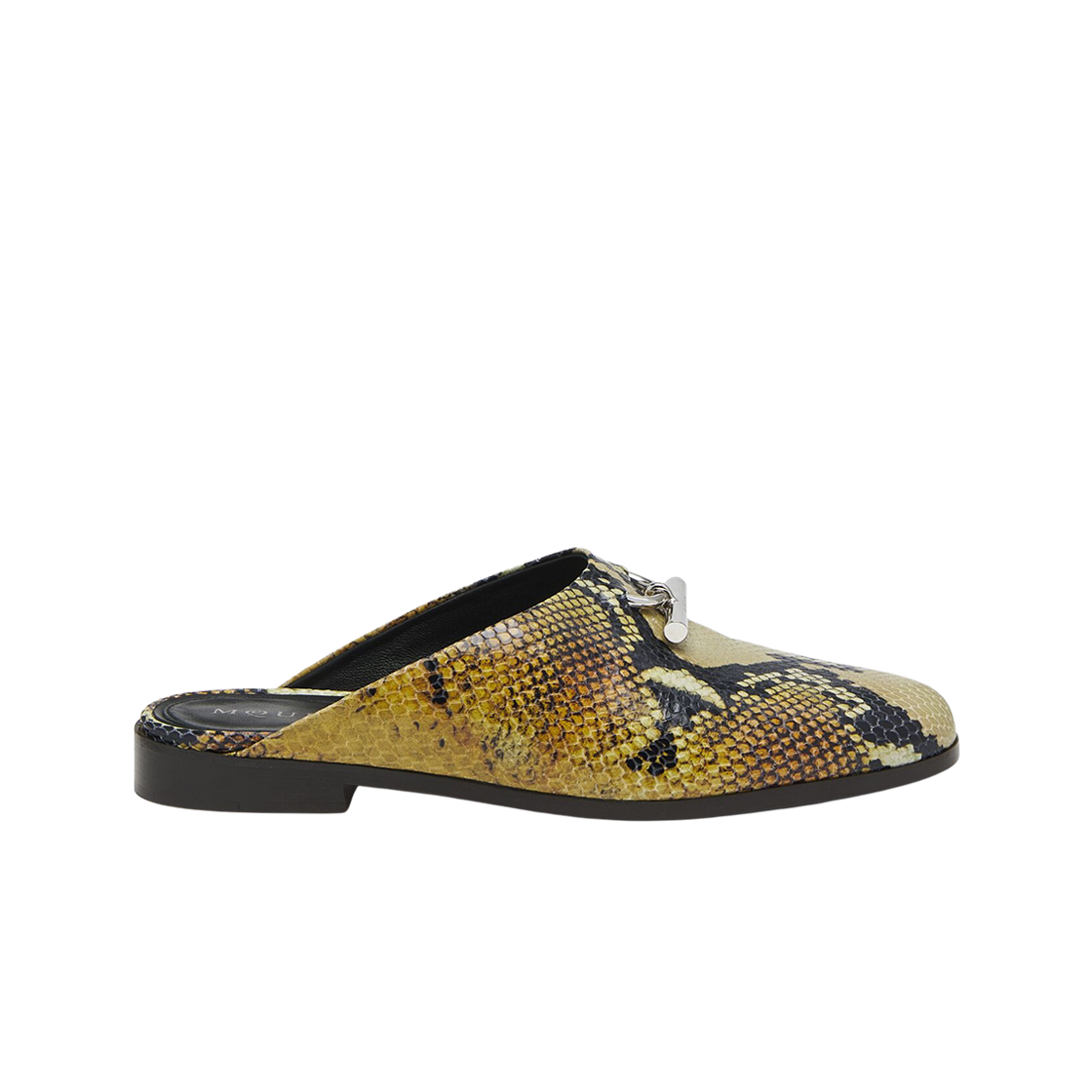 (W) 알렉산더 맥퀸 T-바 뮬 마롱((W) Alexander McQueen T-Bar Mule Marron)
