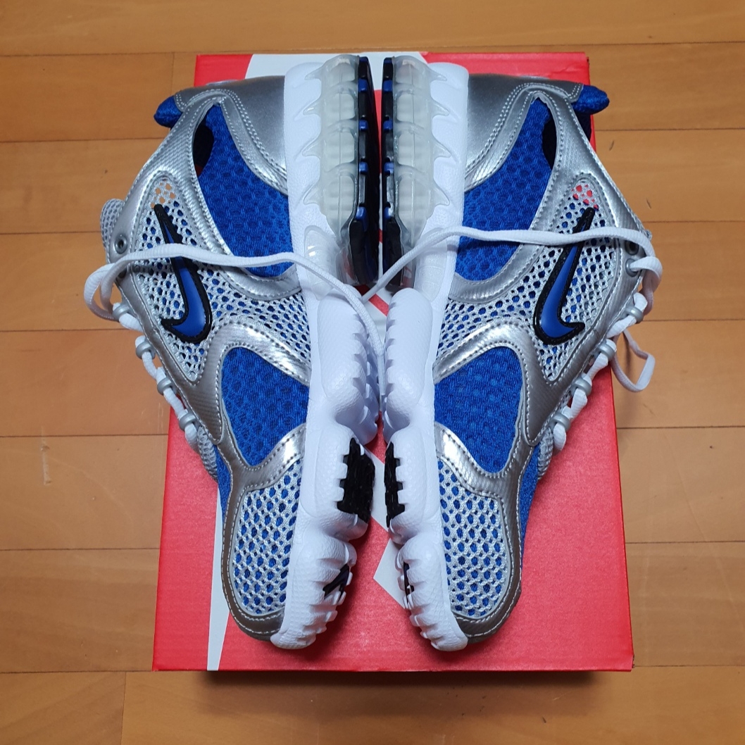 Nike Air Zoom Spiridon Cage 2 Varsity Royal 착용 스타일