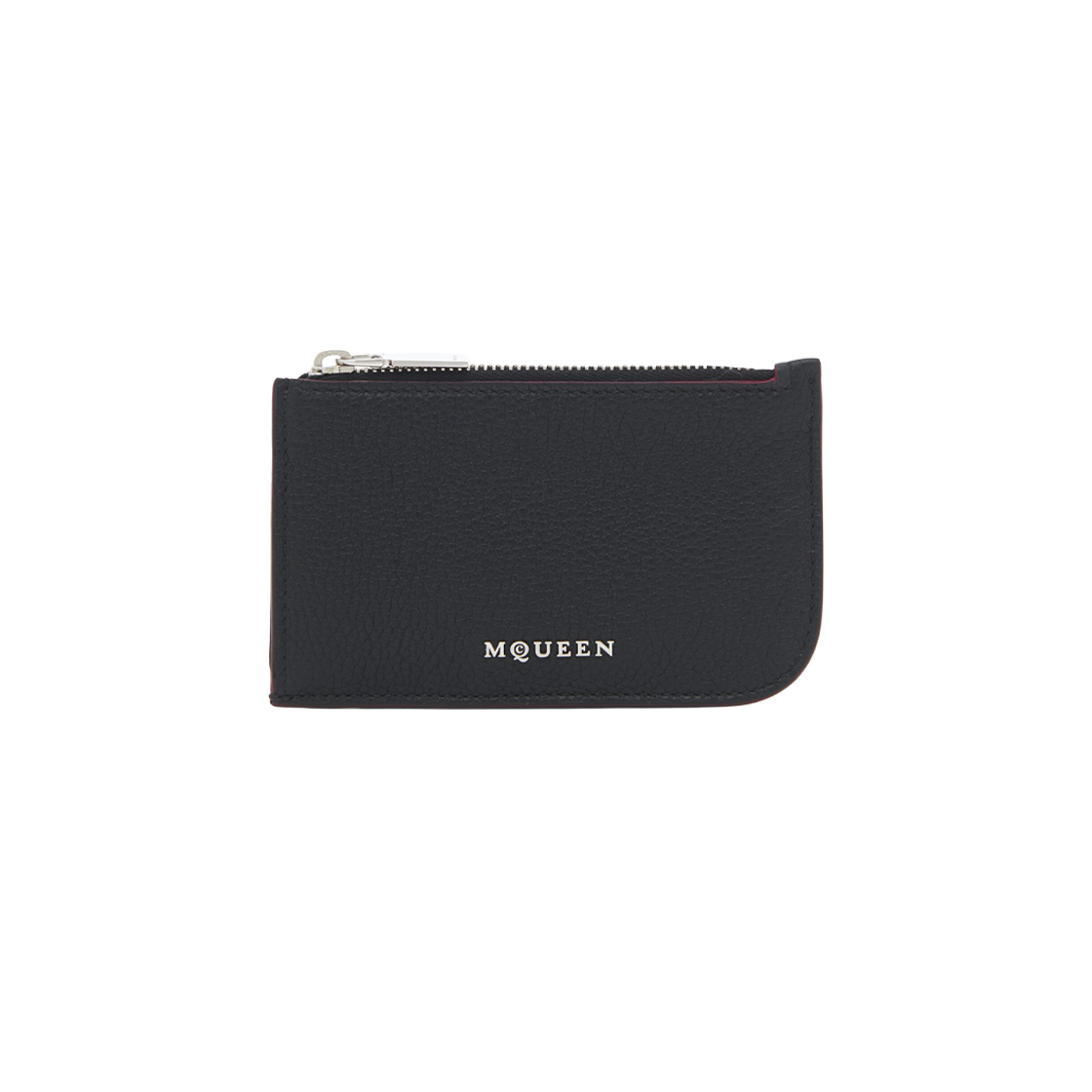 알렉산더 맥퀸 슬링 지퍼 카드 홀더 블랙(Alexander McQueen Sling Zip Card Holder Black)