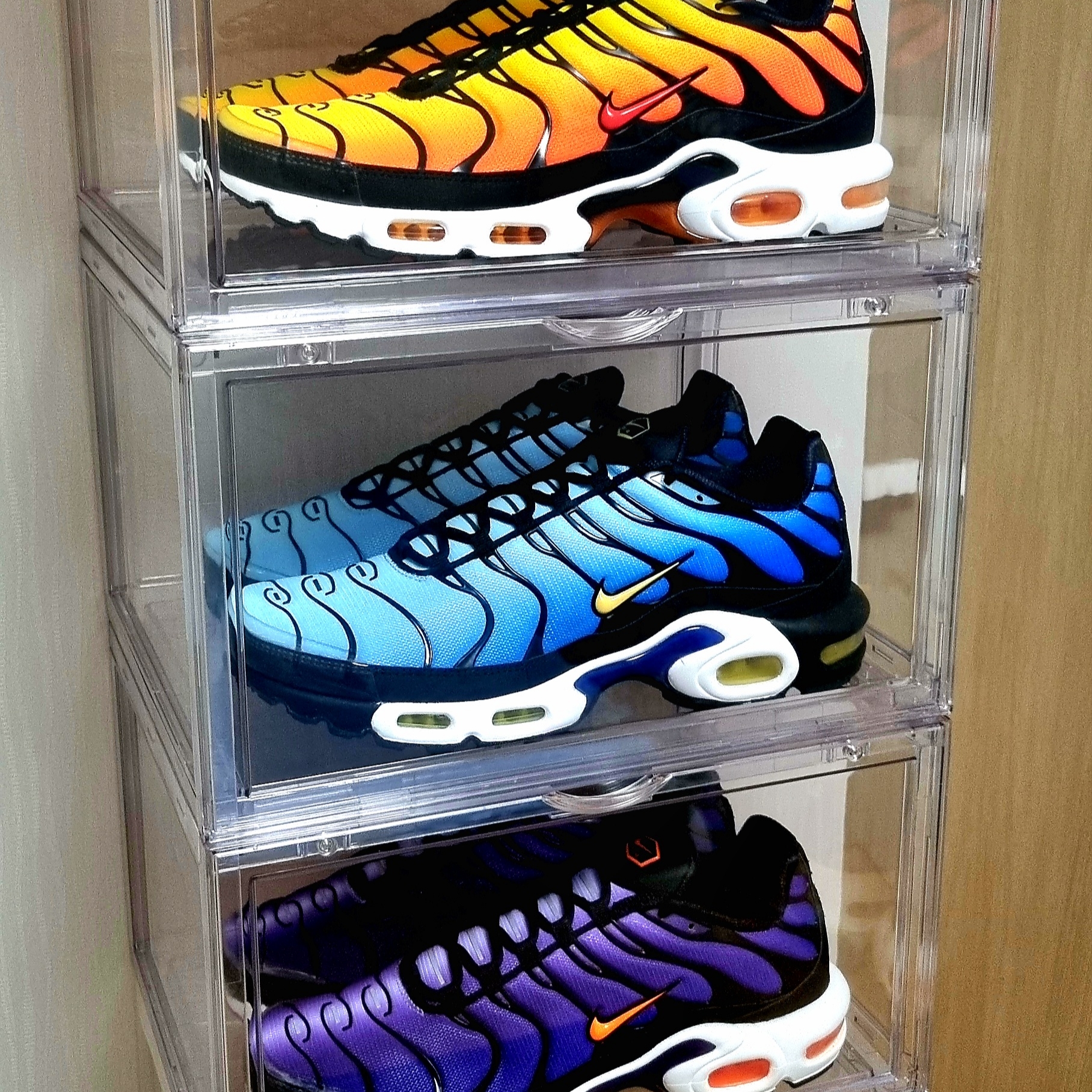 Nike Air Max Plus Bright Ceramic and Tour Yellow, Nike Air Max Plus OG Hyper Blue 2025 착용 스타일