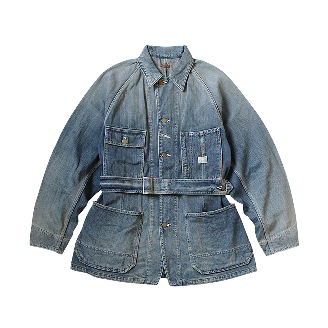 캐피탈 12온즈 데님 체로키 커버올 프로세싱(Kapital 12 oz. Denim Cherokee Coverall Processing) - 1