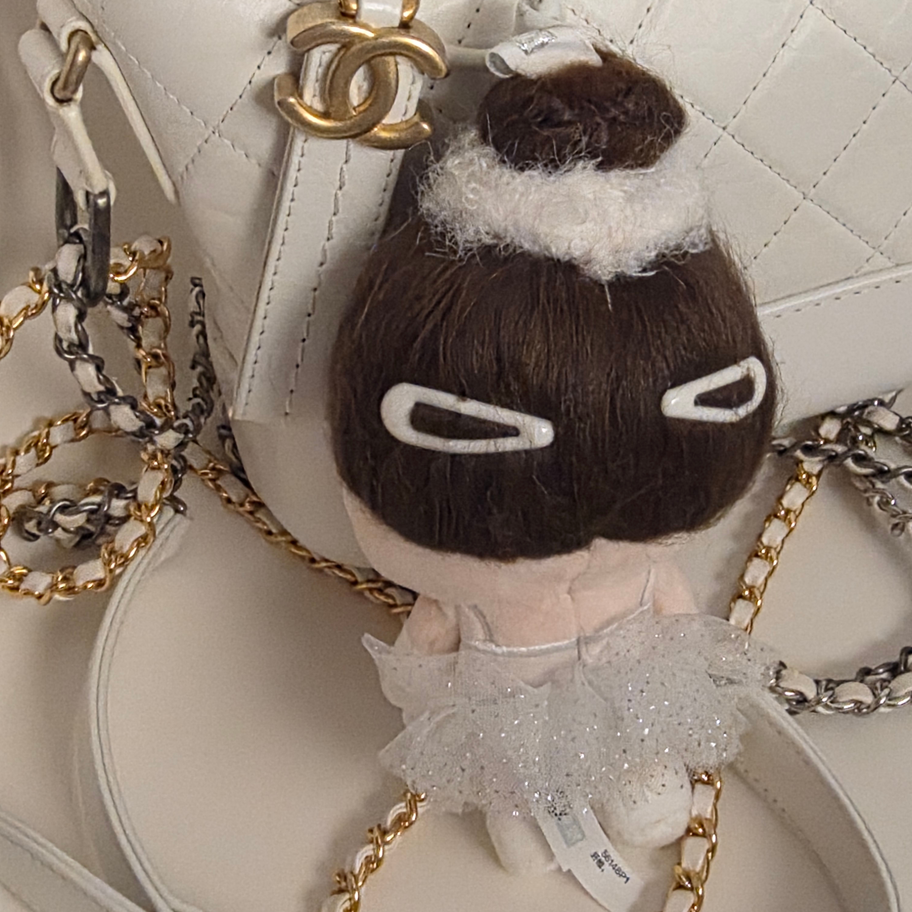 Pop Mart Crybaby Shiny Shiny Series Plush Pedant Blister Pack 착용 스타일 - 3