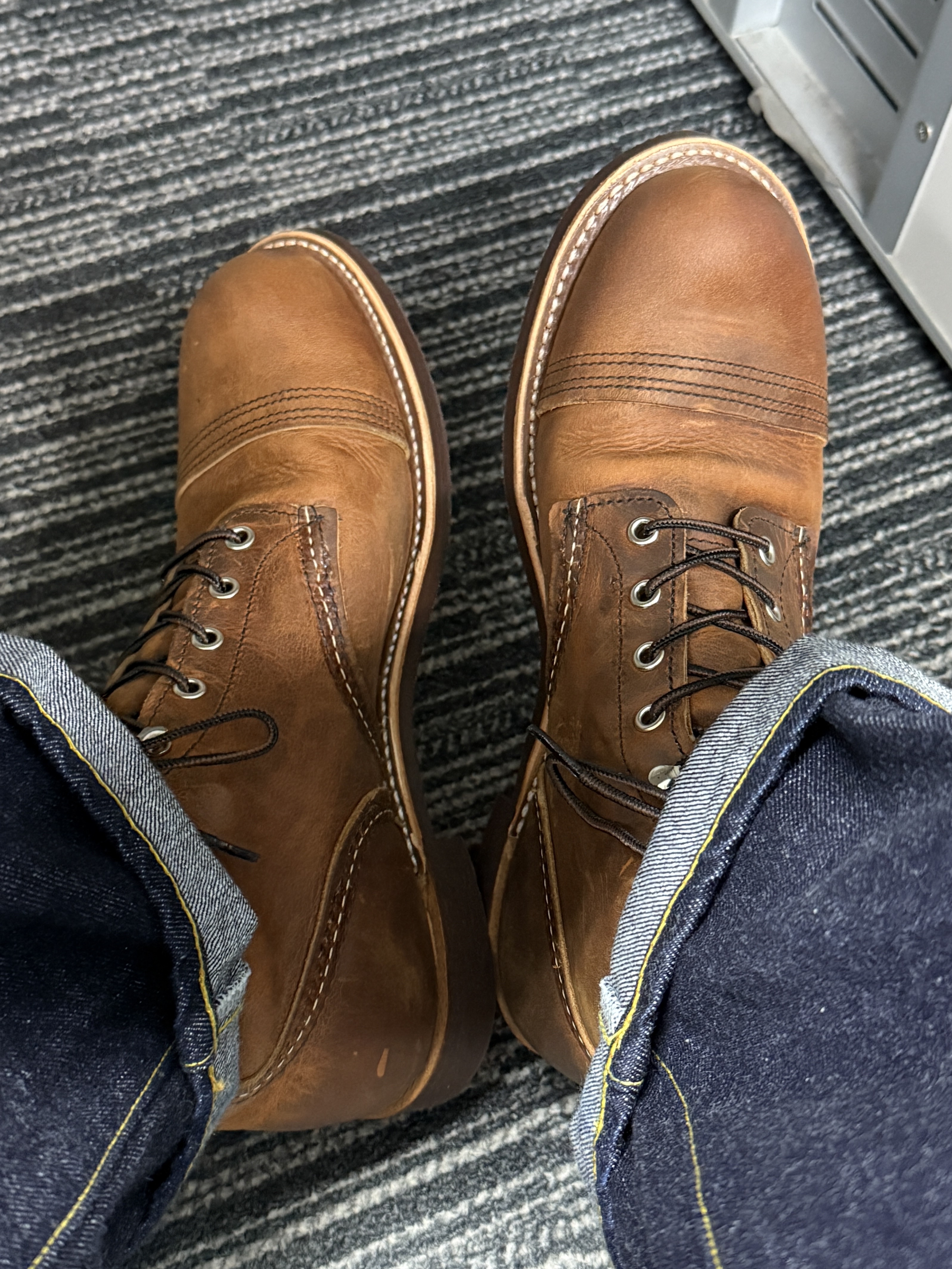 Red Wing Iron Ranger 8085 Copper Rough & Tough - D 착용 스타일 - 5