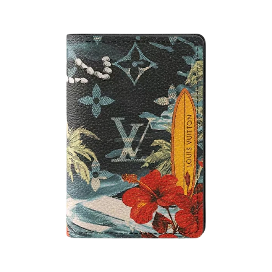 M83498 Louis Vuitton Pocket Organizer Monogram Navy Blue