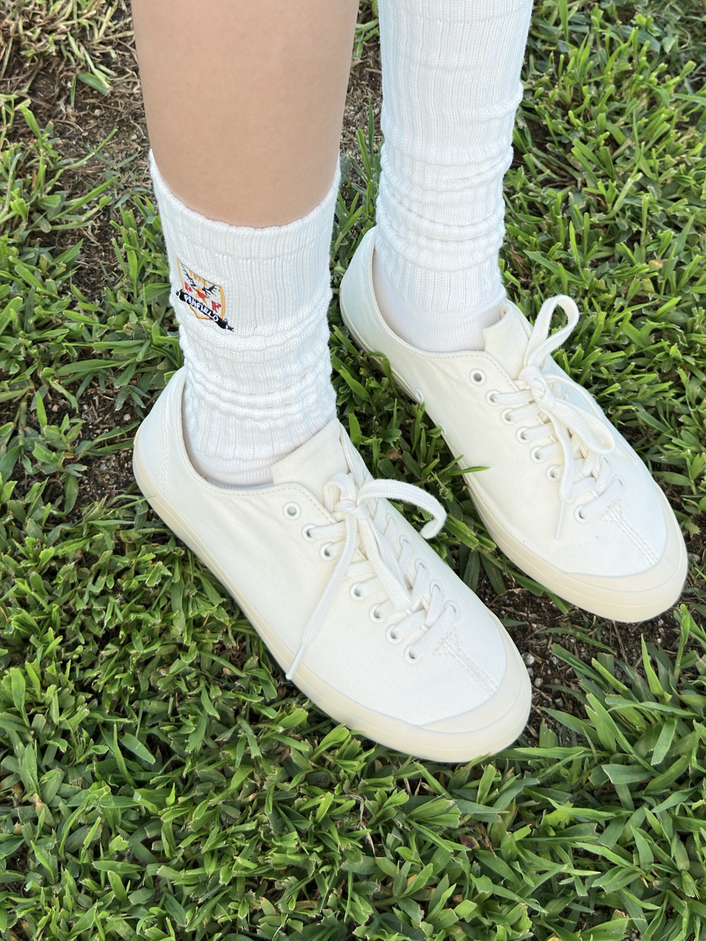 Tretorn Lund Deck Shoes Beige 착용 스타일 - 3
