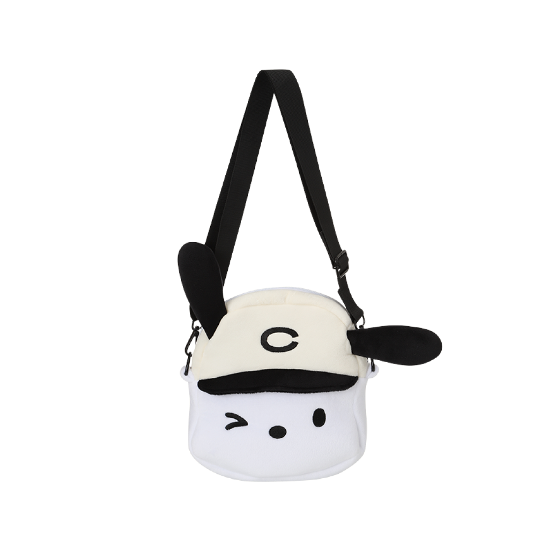 SSG 랜더스 x 포차코 인천 에디션 미니 크로스백 베이지(SSG Landers x Pochacco Incheon Edition Mini Crossbody Bag Beige)