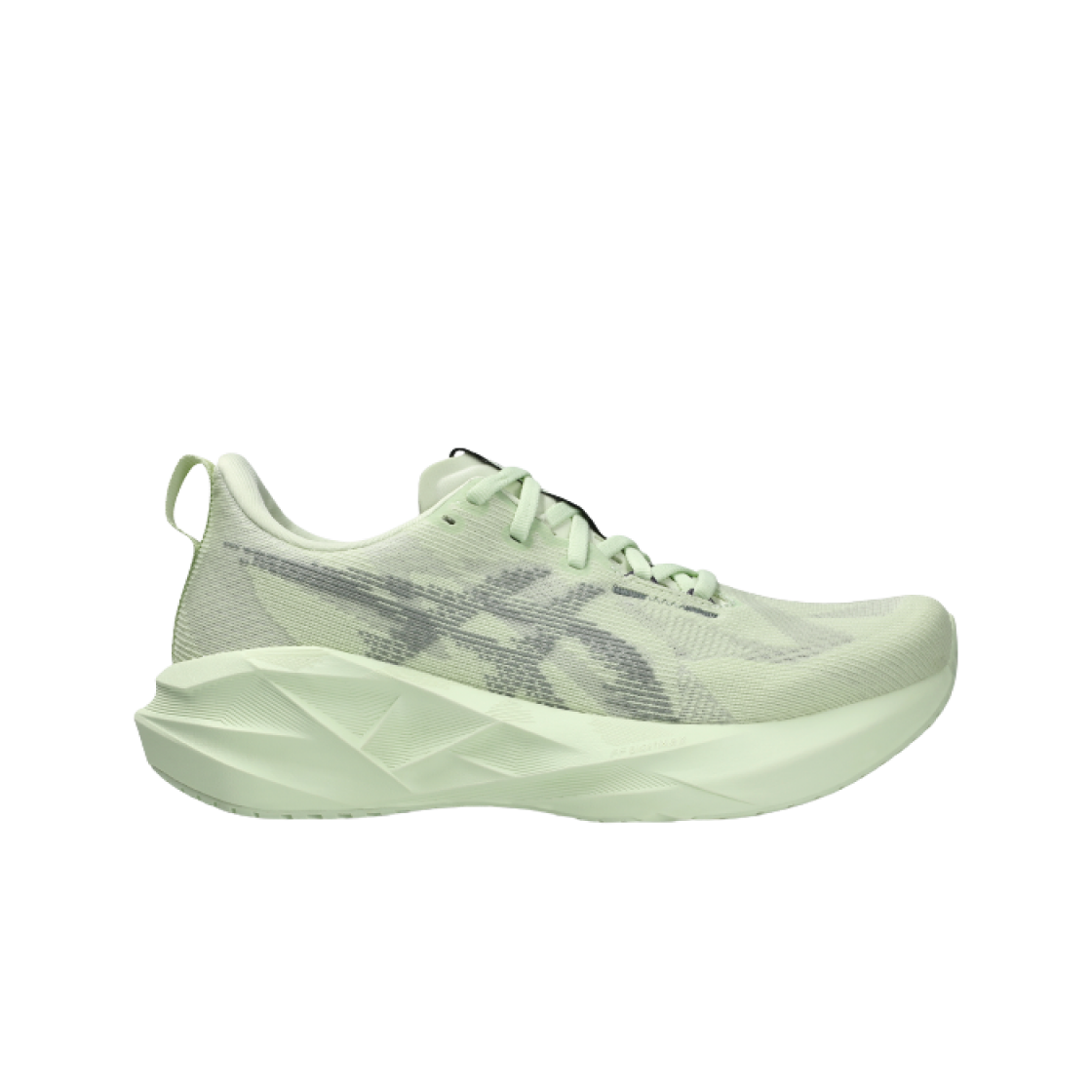 (W) 아식스 노바블라스트 5 위스퍼 그린 모뉴먼트 블루((W) Asics Novablast 5 Whisper Green Monument Blue)