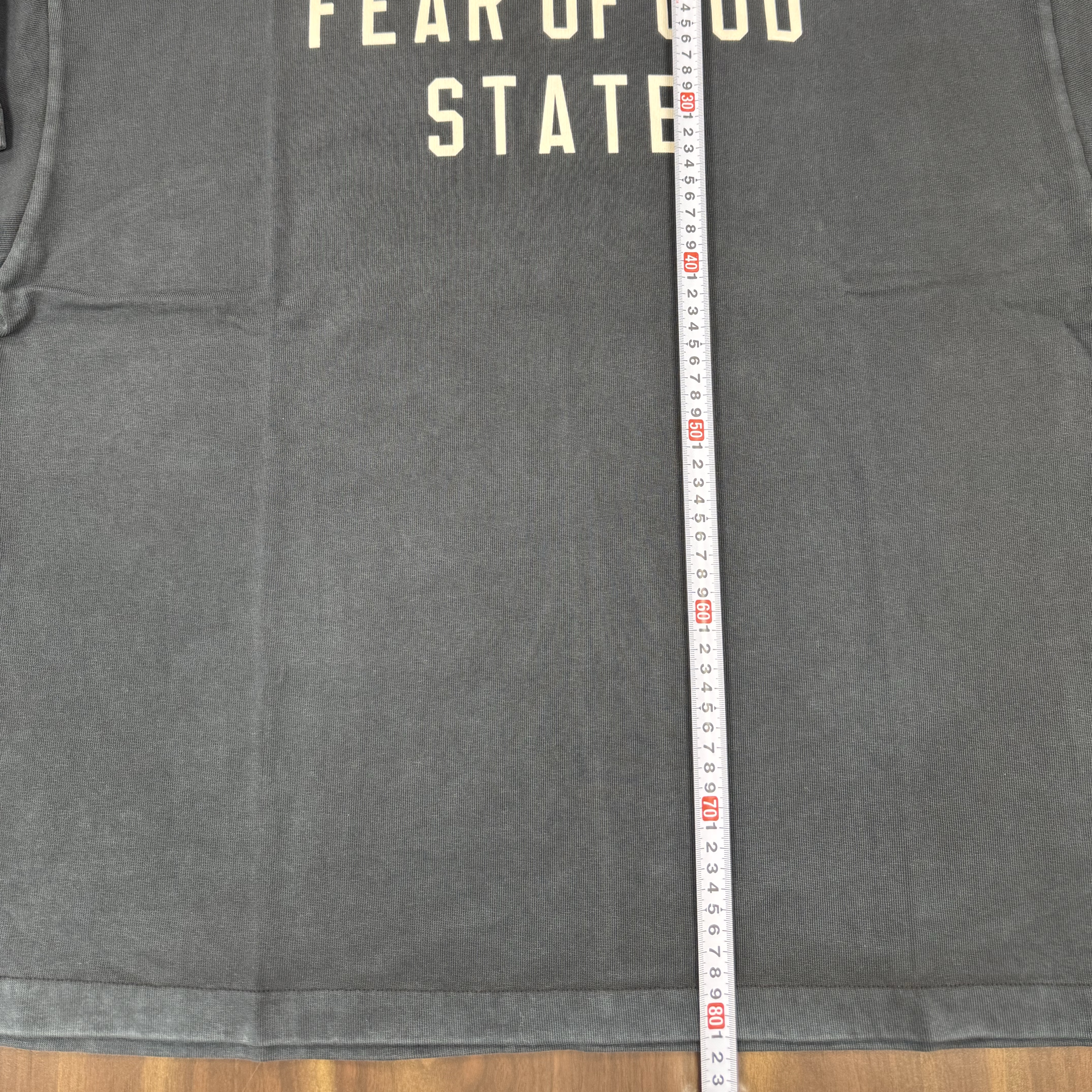 Essentials Heavy Crewneck T-Shirt Black - 24FW 착용 스타일 - 1